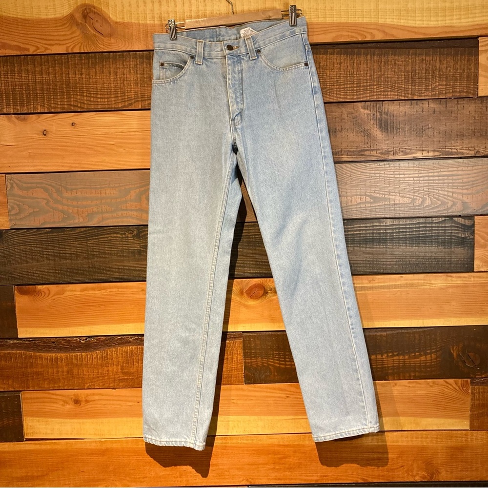 Men's Light Blue straight leg Jeans